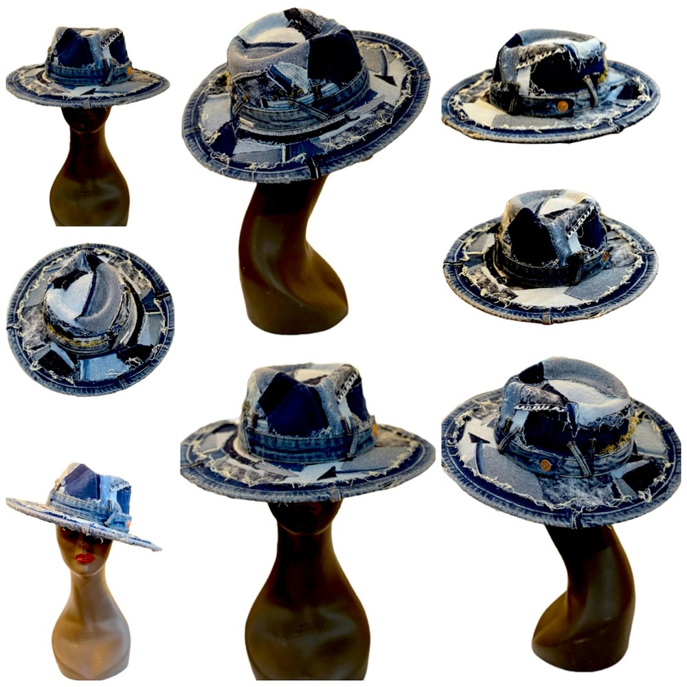 Custom Wise Brim Denim Hat
